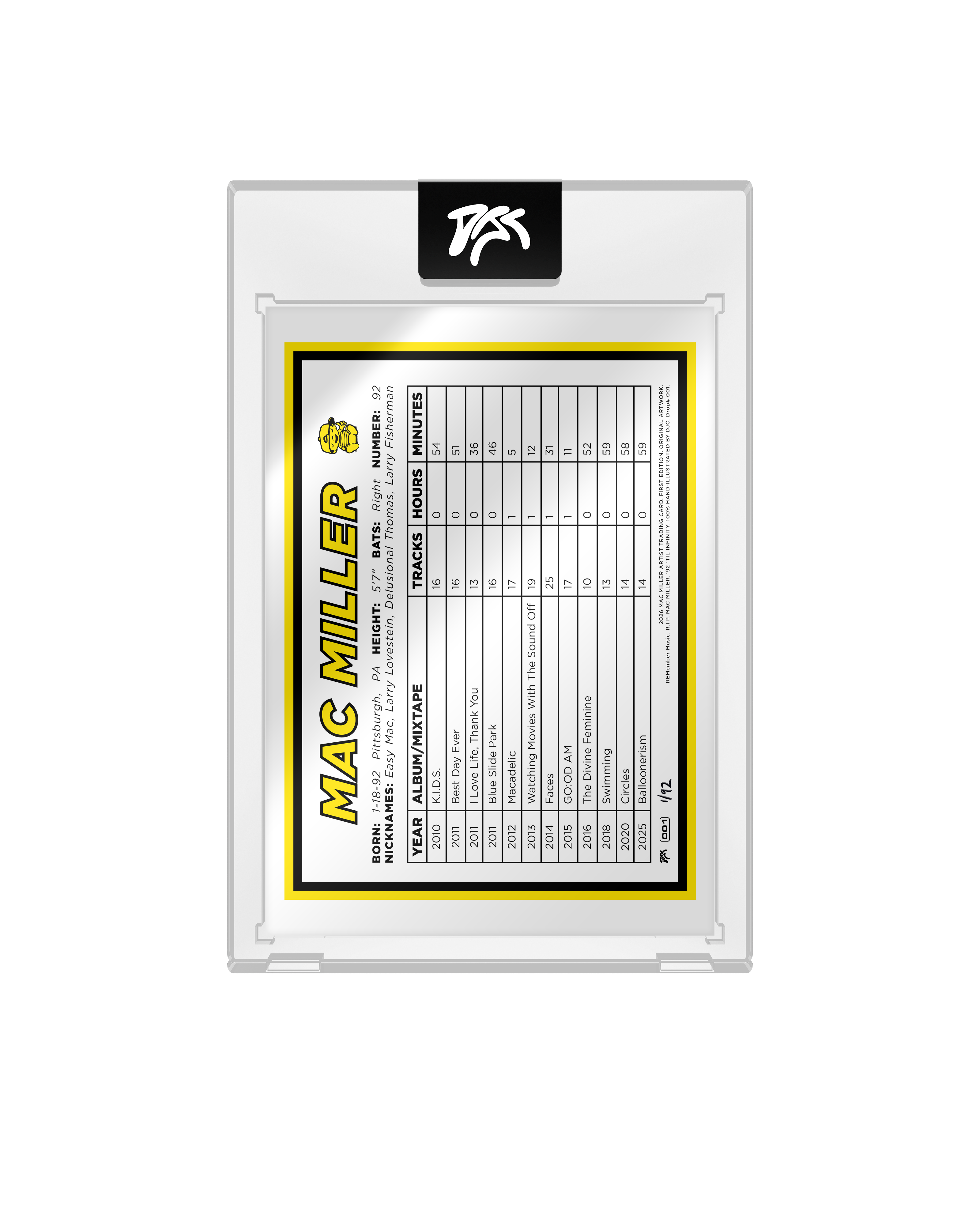 Drop 001: "The Most Dope"